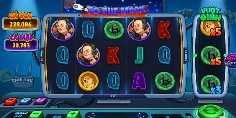 Slot To The Moon - Khám Phá Nổ Hũ Dễ Thắng Nhất Năm 2024 2 Một số tính năng nổi bật trong slot to the Moon